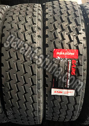 Roadone GA26 (универсальная) 315/80 R22.5 160/157K 22PR - Фото протектора с этикеткой